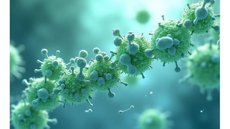 分子レベルでのバイオ分解プロセス図