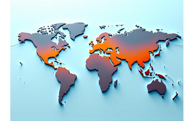 エコルアーが導入されている世界地図