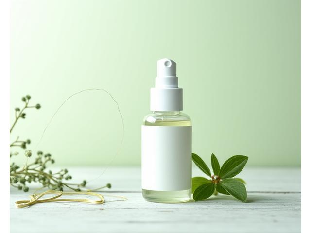 植物由来成分で作られたラインクリーナーと天然素材の布